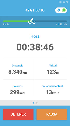 Bicicleta GPS para Ciclismo screenshot 2