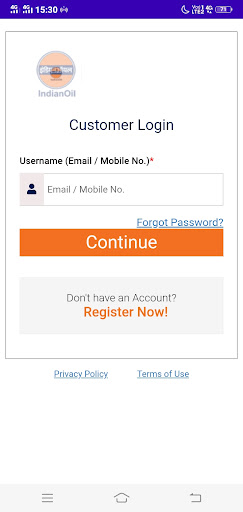 Android application Gas Subsidy Check App screenshort