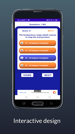 Class 9 Biology Quiz Screen 2