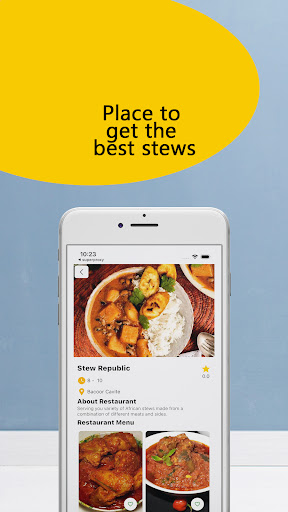 Android application Afri Seasons - Order Food screenshort