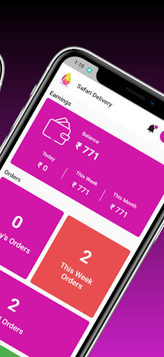 Safari Delivery Partner Screen 3