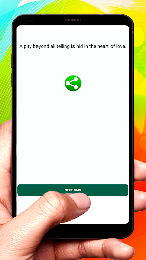 Cute Love SMS Text Message Screen 3