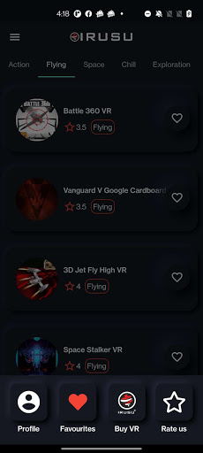 VR Apps Zone - VR Games App Screen 2