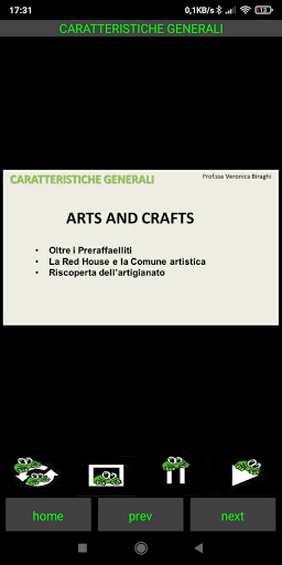 Arts and Crafts Arte Screen 2