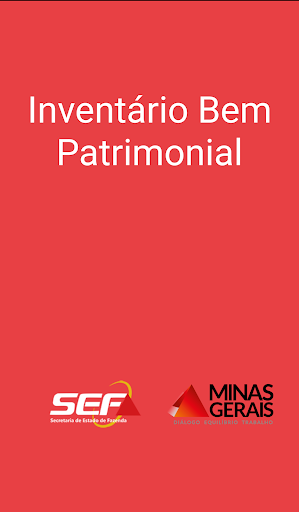 Android application Inventário App: Governo MG screenshort