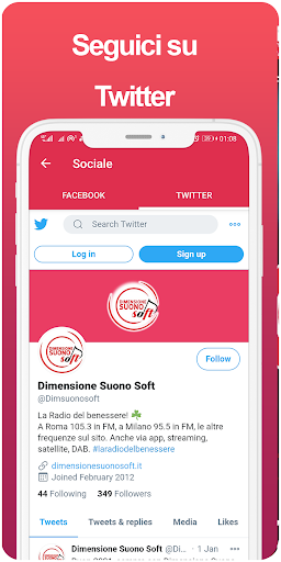 Dimension Suono Soft Radio APP
