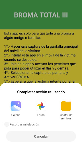 BROMA TOTAL III - Móvil se vue