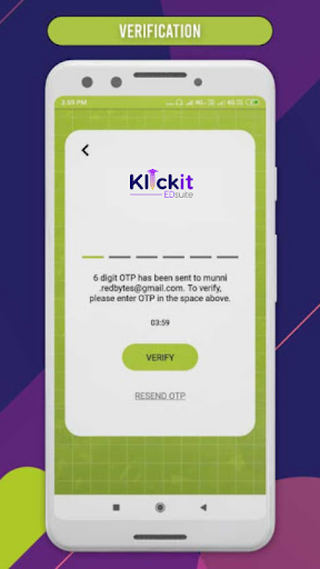 Klickit Student App Screen 2