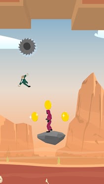 #2. Hanger Guy: Rope Jump (Android) By: Playflow Games