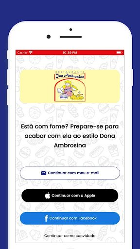 Android application Dona Ambrosina screenshort