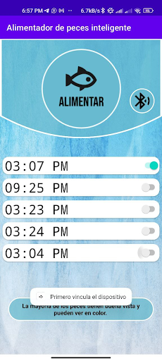 Smart Fish Feeder Screen 3