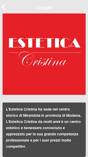 Estetica Cristina Mirandola Screen 2