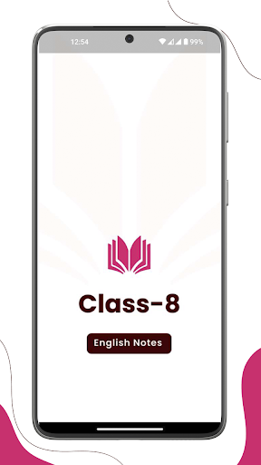 Android application 8th Class English Solution MCQ screenshort