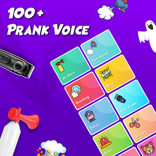 Android application Air Horn Fart Sounds: Haircut screenshort