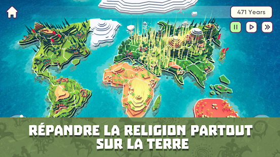 Religion Inc. Dieu Simulator. Capture d'écran