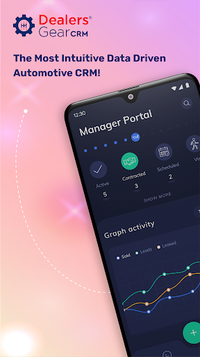 Android application DealersGear CRM screenshort