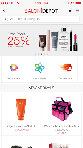 SaloniDepot Screenshot 1 - AppWisp.com