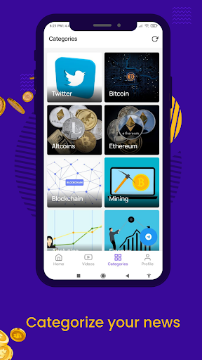 Bitcoin Crypto News Screen 2