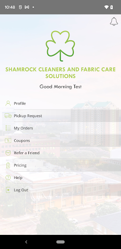 Shamrock Cleaners Screen 2