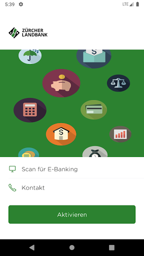 Android application ZH Landbank screenshort