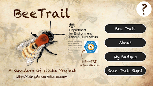 Android application Bee Trail screenshort