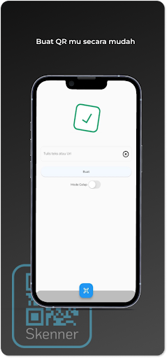 Android application Skenner - Buat Kode QRmu screenshort