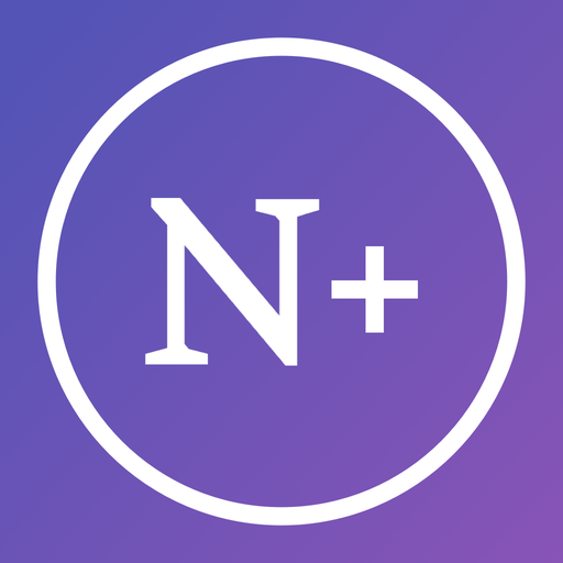 NU+: Northwestern Mobile logo