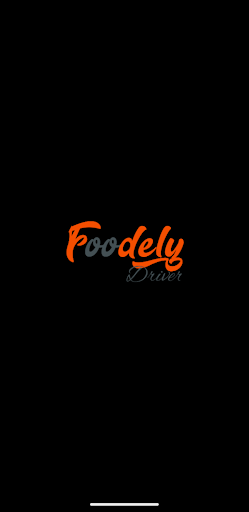 Android application Foodely Delivery Man screenshort