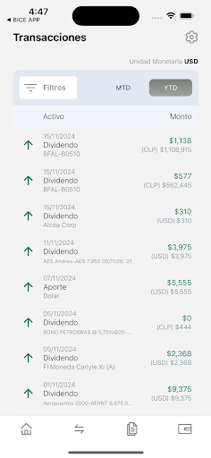 App screenshot