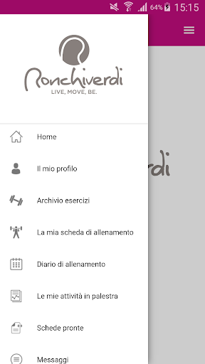 Android application RonchiFit screenshort