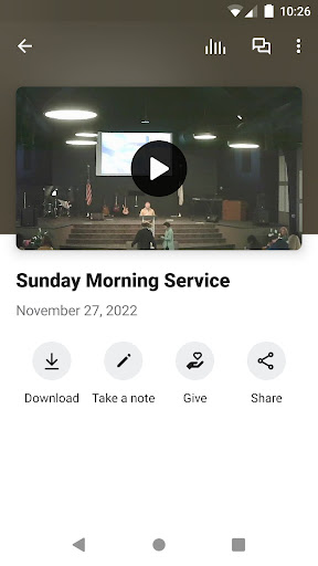 Shoals Church Screen 3