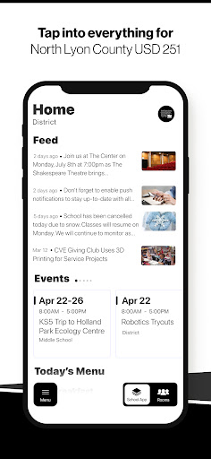 Android application North Lyon County USD 251 screenshort