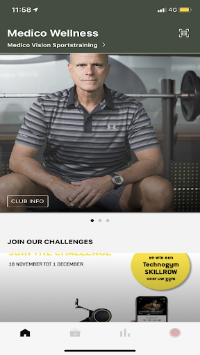 Android application Olympic Gym Amsterdam screenshort