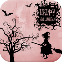 Happy Halloween cards and photo sticker