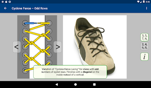 Captura 12 Ian's Lace and Tie Shoes Lite android