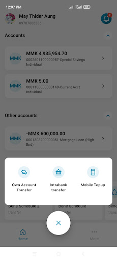 CHID PAY Screen 2