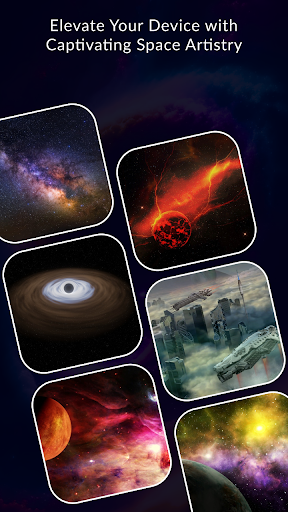 Space and Galaxy Wallpaper HD Screen 3