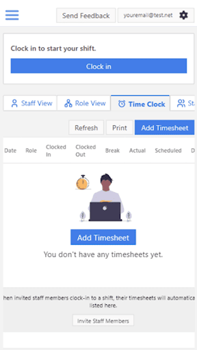 Brisk Employee Scheduling Screen 3