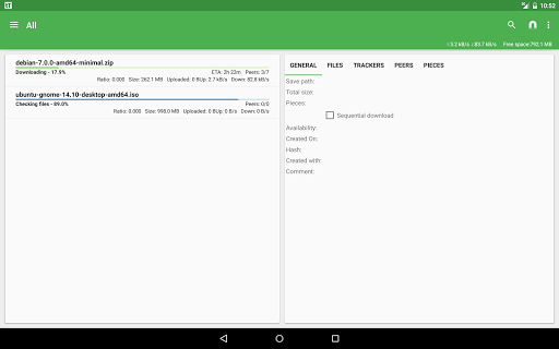 tTorrent - Tools - apps