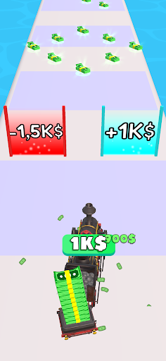 Android application Train Run 3D screenshort