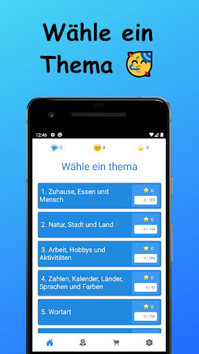 Android application Italienisch Lernen screenshort