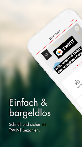 Android application SZKB TWINT screenshort