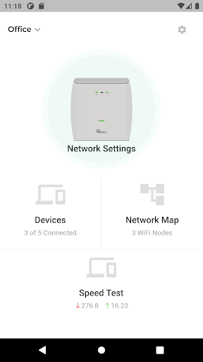 Android application IQ WiFi screenshort