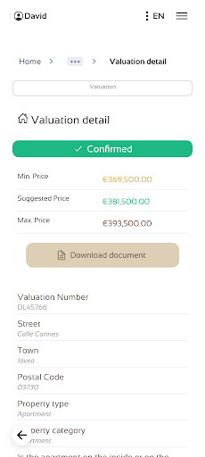Javea Property Valuation