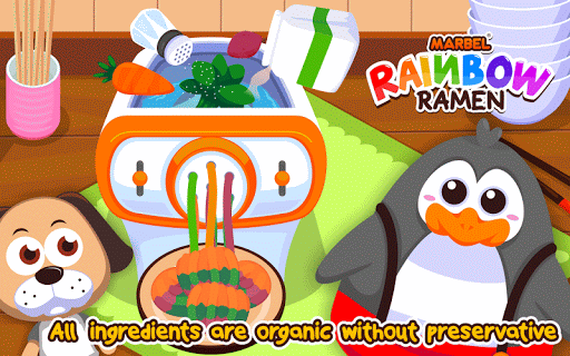 Screenshot of Marbel Rainbow Ramen Cafe