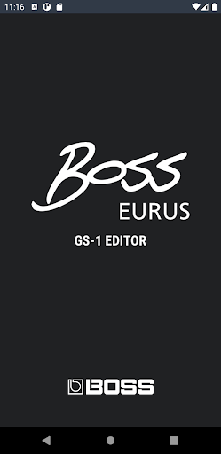 Android application GS-1 Editor screenshort