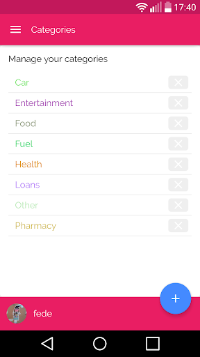 Expense Manager - Howmuch Screen 2
