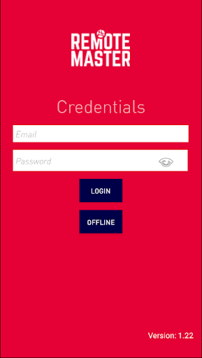 Android application Remote Master screenshort