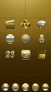 LAURUS Gold Icon Pack Schermata