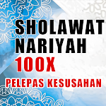Cover Image of ดาวน์โหลด Sholawat Nariyah 100X - Pelepasan Kesusahan 1.0.1 APK